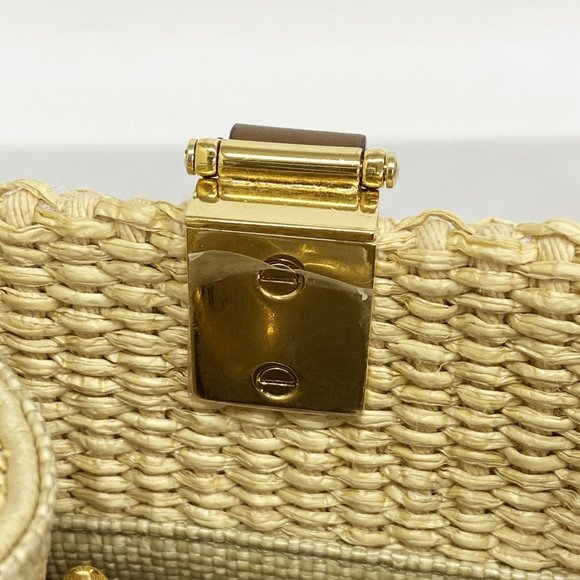 FENDI Brown Straw Bag - Picture 8 of 12